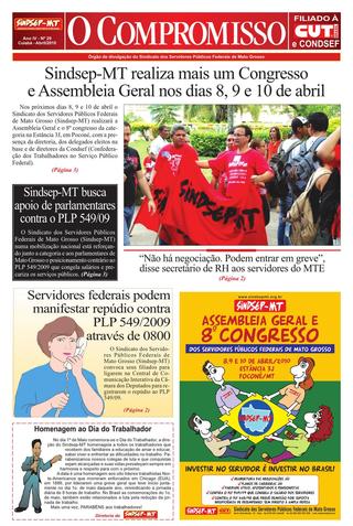 Jornal O Compromisso - Ano IV -   Ed. 29