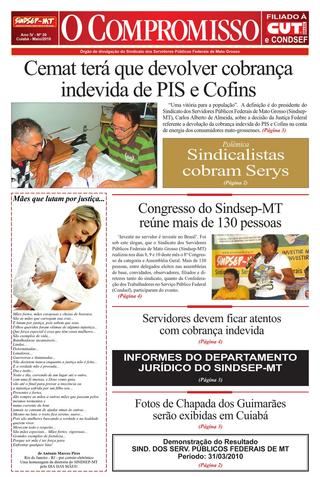 Jornal O Compromisso - Ano IV - Ed. 30