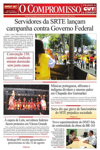 Jornal O Compromisso - Ano IV - Ed. 33